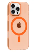 Joko Apple iPhone 16 Pro Max PC Blank Magsafe Kapak - Turuncu