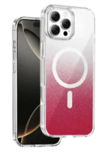 Onegif Apple iPhone 16 Pro Max Sora Simli Magsafe Kapak - Kırmızı