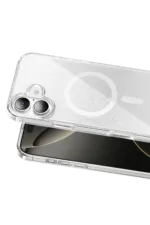 Onegif Apple iPhone 16 Sora Simli Magsafe Kapak - Beyaz - Görsel 2