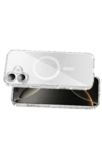 Onegif Apple iPhone 16 Sora Simli Magsafe Kapak - Beyaz - Görsel 3
