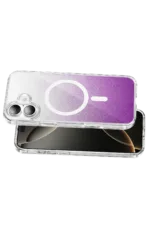 Onegif Apple iPhone 16 Sora Simli Magsafe Kapak - Mor - Görsel 3