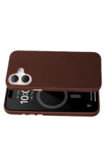Joko Apple iPhone 16 Vero Magsafe Kapak - Kahverengi - Görsel 3