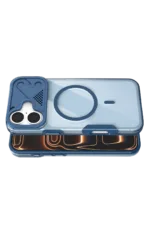 Joko Apple iPhone 16 Zinko Magsafe Kapak - Lacivert - Görsel 3