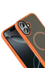 Joko Apple iPhone 17 Megane Magsafe Kapak - Turuncu - Görsel 3