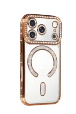 Uray store Apple iPhone 17 Pro Joke Simli Magneticsafe Kılıf - Turuncu - Görsel 2