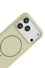 Joko Apple iPhone 17 Pro Jully Magsafe Kapak - Bej - Görsel 4