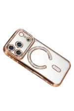Uray store Apple iPhone 17 Pro Max Joke Simli Magneticsafe Kılıf - Turuncu - Görsel 4