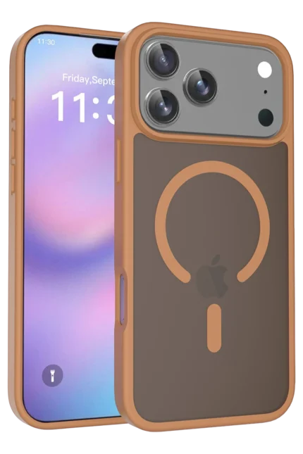Joko Apple iPhone 17 Pro Max Jota Magsafe Kapak - Çöl Titanyum