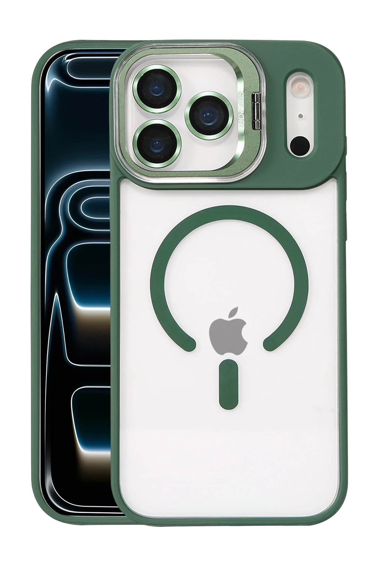 joko-apple-iphone-17-pro-max-remim-lensli-magsafe-standli-kapak-koyu-yesil-default Joko Apple iPhone 17 Pro Max Remim Lensli Magsafe Standlı Kapak - Koyu Yeşil - Görsel 1