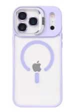 Joko Apple iPhone 17 Pro Max Remim Lensli Magsafe Standlı Kapak - Lila - Görsel 2