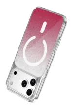 Onegif Apple iPhone 17 Pro Max Sora Simli Magsafe Kapak - Kırmızı - Görsel 4