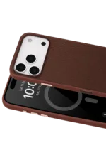 Joko Apple iPhone 17 Pro Max Vero Magsafe Kapak - Kahverengi - Görsel 2