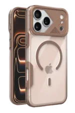 Joko Apple iPhone 17 Pro Max Zinko Magsafe Kapak - Çöl Titanyum