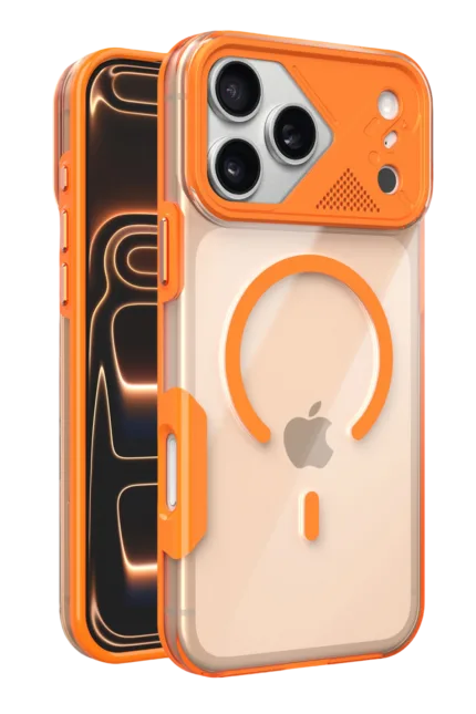 Joko Apple iPhone 17 Pro Max Zinko Magsafe Kapak - Turuncu