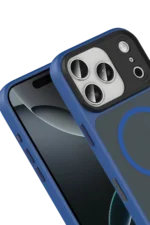 Joko Apple iPhone 17 Pro Megane Magsafe Kapak - Lacivert - Görsel 2