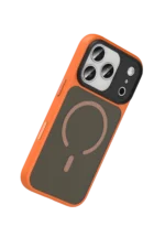 Joko Apple iPhone 17 Pro Megane Magsafe Kapak - Turuncu - Görsel 4