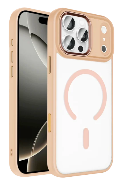 Joko Apple iPhone 17 Pro Terea Magsafe Kapak - Pembe