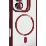 Joko Apple iPhone 17 Remim Lensli Magsafe Standlı Kapak - Bordo