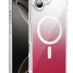 Onegif Apple iPhone 17 Sora Simli Magsafe Kapak - Kırmızı
