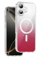 Onegif Apple iPhone 17 Sora Simli Magsafe Kapak - Kırmızı