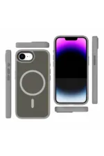 Joko Apple iPhone 17E Megane Magsafe Kapak - Titan Gri - Görsel 3