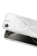 Onegif Apple iPhone 17E Sora Simli Magsafe Kapak - Beyaz - Görsel 2