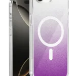 Onegif Apple iPhone 17E Sora Simli Magsafe Kapak - Mor