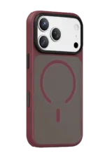Joko Apple iPhone 18 Pro Max Megane Magsafe Kapak - Bordo - Görsel 2