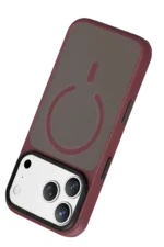 Joko Apple iPhone 18 Pro Max Megane Magsafe Kapak - Bordo - Görsel 3