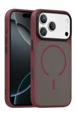 Joko Apple iPhone 18 Pro Megane Magsafe Kapak - Bordo