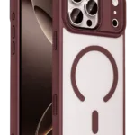 Joko Apple iPhone 18 Pro Terea Magsafe Kapak - Bordo