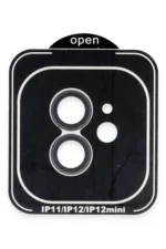 Joko Apple iPhone 11 PVD Metal Kamera Lens - Siyah