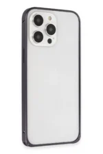 Joko Apple iPhone 14 Pro Kılıf Metal Bumper Magneticsafe Kapak - Derin Mor - Görsel 3