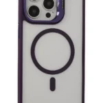 Joko Apple iPhone 14 Pro Kılıf Roblox Lens Magsafe Standlı Kapak - Derin Mor