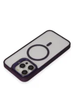 Joko Apple iPhone 14 Pro Kılıf Roblox Lens Magsafe Standlı Kapak - Derin Mor - Görsel 3
