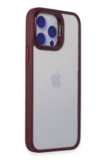 Joko Apple iPhone 14 Pro Kılıf Roblox Lens Standlı Kapak - Bordo - Görsel 3