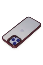 Joko Apple iPhone 14 Pro Kılıf Roblox Lens Standlı Kapak - Bordo - Görsel 4