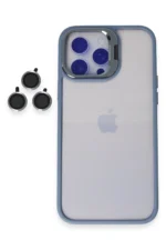 Joko Apple iPhone 14 Pro Kılıf Roblox Lens Standlı Kapak - Sierra Blue