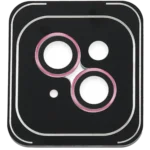 Joko Apple iPhone 14 PVD Metal Kamera Lens - Pembe