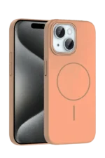 Joko Apple iPhone 15 Plus Broş Magsafe Kapak - Çöl Titanyum