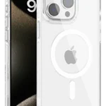 Joko Apple iPhone 15 Pro Gleam PC Sert Magsafe Kılıf - Şeffaf