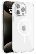 Joko Apple iPhone 15 Pro Gleam PC Sert Magsafe Kılıf - Şeffaf