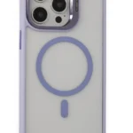 Joko Apple iPhone 15 Pro Kılıf Roblox Lens Magsafe Standlı Kapak - Lila
