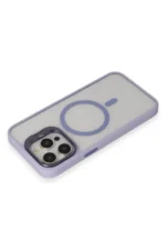 Joko Apple iPhone 15 Pro Kılıf Roblox Lens Magsafe Standlı Kapak - Lila - Görsel 3
