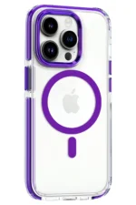 Joko Apple iPhone 15 Pro Max Bella Magsafe Kapak - Derin Mor - Görsel 2