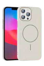 Joko Apple iPhone 15 Pro Max Broş Magsafe Kapak - Krem