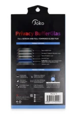 Joko Apple iPhone 15 Pro Max Buffer Hayalet Cam Ekran Koruyucu - Siyah - Görsel 2