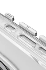 Joko Apple iPhone 15 Pro Max Gleam PC Sert Magsafe Kılıf - Şeffaf - Görsel 3