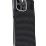 Joko Apple iPhone 15 Pro Max Kılıf Aramid 600D Kevlar Karbon Fiber Magsafe Kapak - Gri