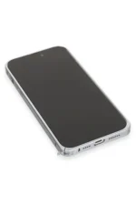 Joko Apple iPhone 15 Pro Max Kılıf Metal Bumper Magneticsafe Kapak - Gri - Görsel 6